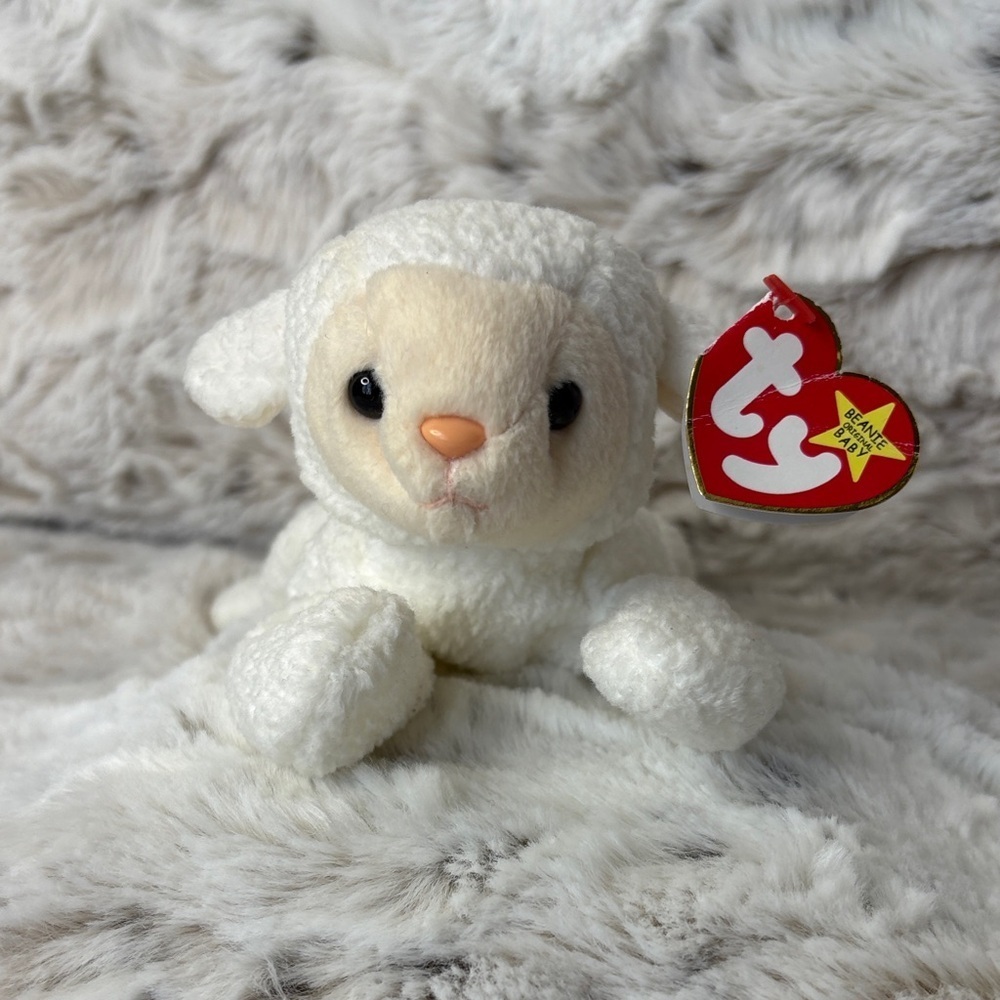 Ty Original Beanie Baby Fleece the Lamb 1996